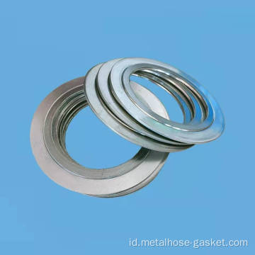 Gasket Luka Spiral dengan Cincin Luar 316L